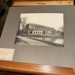 Vintage Trinity College Library English Architecture Photo Sir Christopher Wren